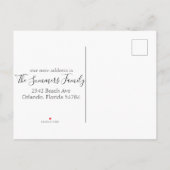 We gaan de Waterverf van de Koe van de Aankondigin Aankondigingskaart (Achterkant)