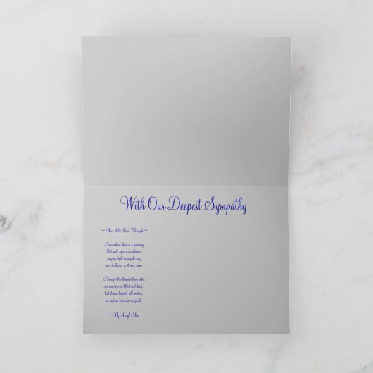 We gaan er allemaal doorheen, met diepste sympathi kaart (Binnen)