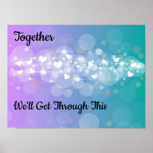 We gaan er wel doorheen poster