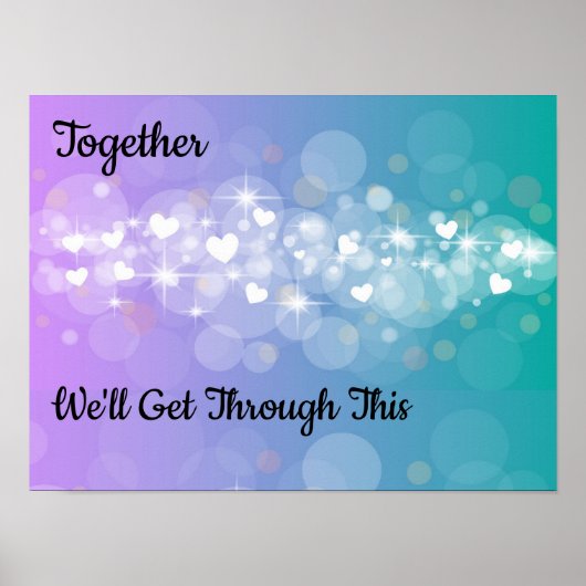 We gaan er wel doorheen poster (Voorkant)