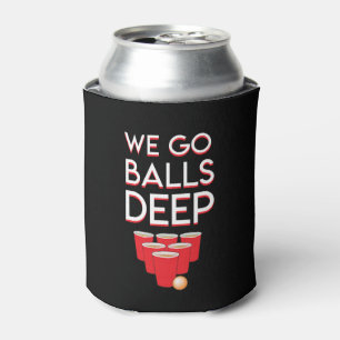 We gaan het Shirt van de Deep Beer Pong Player Blikjeskoeler
