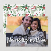 We gaan met vakantieverlof Verloving Foto (Voorkant / Achterkant)