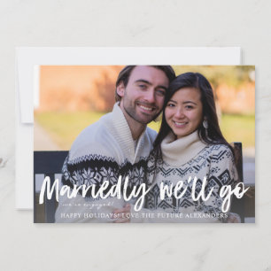 We gaan met vakantieverlof Verloving Foto