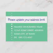 we gaan naar cali visitekaartje (Achterkant)