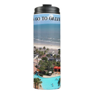 We gaan naar Galveston! Thermosbeker