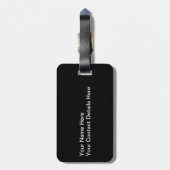 We gaan naar LLC Ghost Logo. Bagagelabel (Achterkant verticaal)