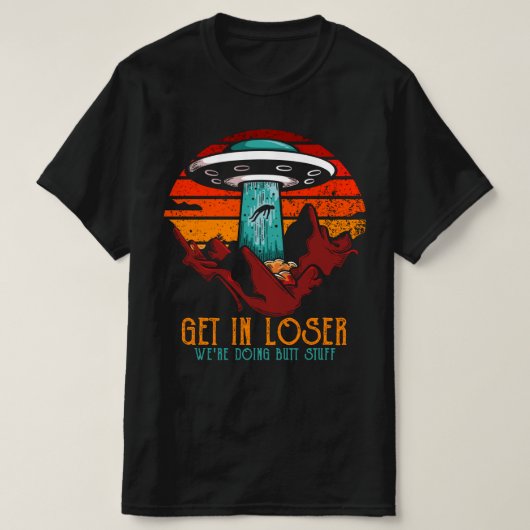 We gaan naar Loser. T-shirt (Design voorkant)