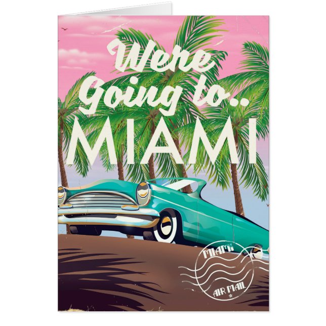 We gaan naar Miami (Voorkant)