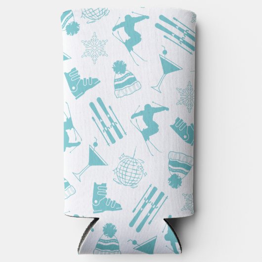 We gaan naar Snow Good Bachelorette Seltzer Blikjeskoeler (Voorkant)