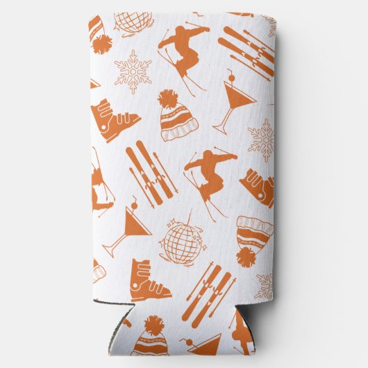 We gaan naar Snow Good Bachelorette Seltzer Blikjeskoeler (Achterkant)