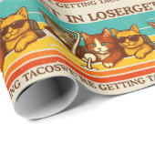 We gaan naar Tacos. Cadeaupapier (Rol Hoek)