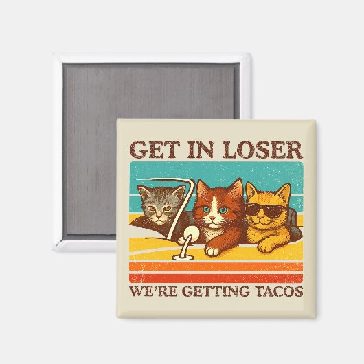 We gaan naar Tacos. Magneet (Voorkant / Achterkant)
