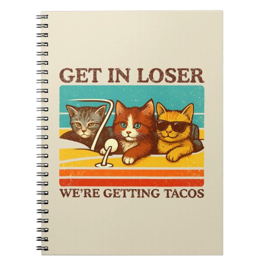 We gaan naar Tacos. Notitieboek (Voorkant)