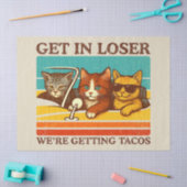 We gaan naar Tacos. Tissuepapier (Craft)