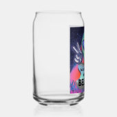 We gaan nergens geloven blikvorm glas (Links)