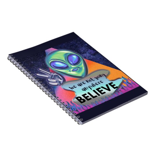 We gaan nergens geloven notitieboek (Rechterzijde)