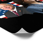 We gaan niet naar Kamala Harris W 2024 President P Poster (Hoek)