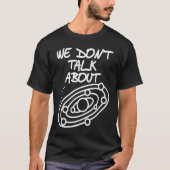 We gaan niet om PLUTO Retro Planet Design Cadeau T-shirt (Voorkant)
