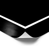 "We gaan niet terug" frase Perfect Poster (Hoek)