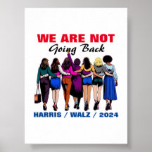 We gaan niet terug Harris Waltz Mevrouw President