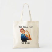 We gaan niet terug naar de Canvas tas (Voorkant)