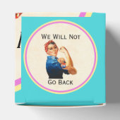 We gaan niet terug naar de voordeur bedankdoosjes (Bovenkant)