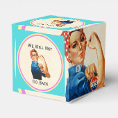 We gaan niet terug naar de voordeur bedankdoosjes (Achterkant)