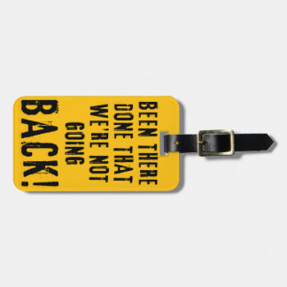 We gaan niet terug naar het Bagagelabel