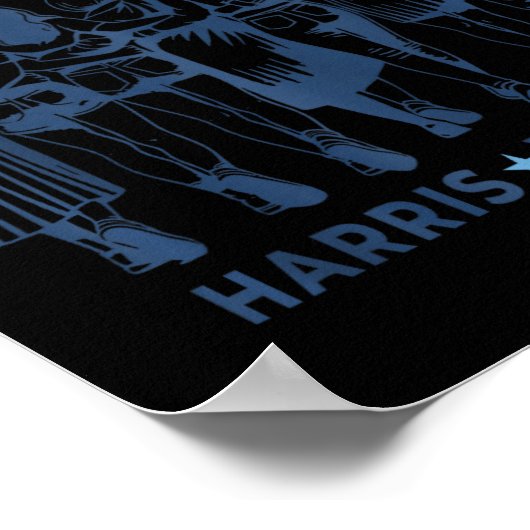 We gaan niet terug naar Kamala Harris Waltz 24 Mad Poster (Hoek)