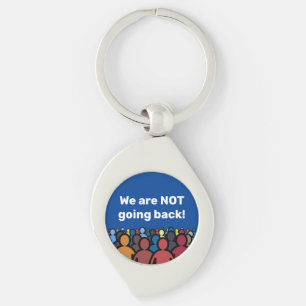 We gaan niet terug sleutelhanger
