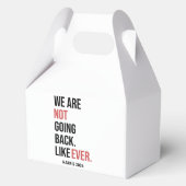 We gaan nooit meer terug, stem op Harris Bedankdoosjes (Voorkant)