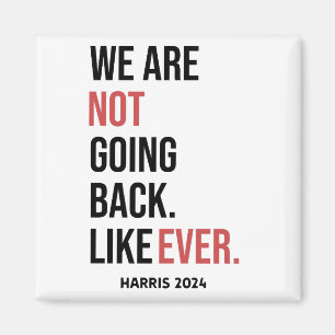 We gaan nooit meer terug, stem op Harris Magneet