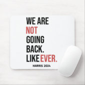 We gaan nooit meer terug, stem op Harris Muismat (Met muis)