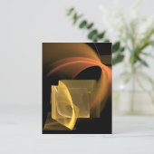 We gaan samen Abstracte moderne kunst Briefkaart (Staand voorkant)