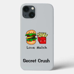 We gaan samen als burger en frieten gepersonalisee Case-Mate iPhone case