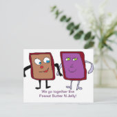 We gaan samen als....Card Briefkaart (Staand voorkant)