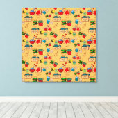 We gaan samen als ... doedelkunst canvas afdruk (Insitu (Houten vloer))