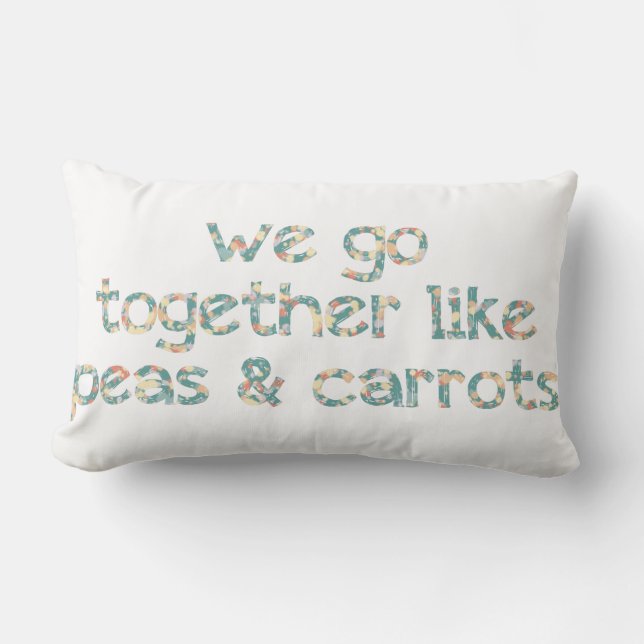 We gaan samen als erwten en wortelboten kussen (Voorkant)