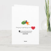 we gaan samen als erwten en wortelen kaart (Achterkant)