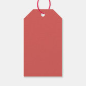 We gaan samen als melk en koekjes Valentijnsdag Cadeaulabel (Achterkant)