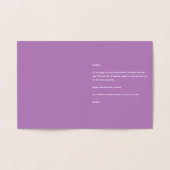 We gaan samen als mevrouw en mevrouw Valentijn dag Folie Kaarten (Binnen)