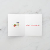 we gaan samen als Valentijnse stellen funny Quote Feestdagen Kaart (Binnen)