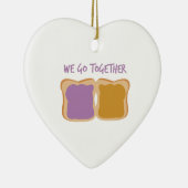 We gaan samen keramisch ornament (Rechts)