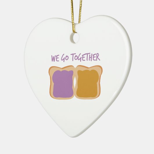 We gaan samen keramisch ornament (Links)