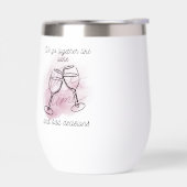 We gaan samen wijn roestvrij staal wijn tuimelaar (Links)