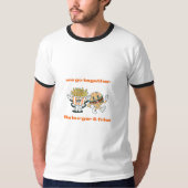 WE GAAN SAMEN ZOALS BURGER&FRIES T-SHIRT (Voorkant)