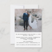 We Gaan Stiekem Trouwen Aankondiging Uitnodiging (Achterkant)