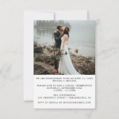 We Gaan Stiekem Trouwen Aankondiging Uitnodiging (Achterkant)