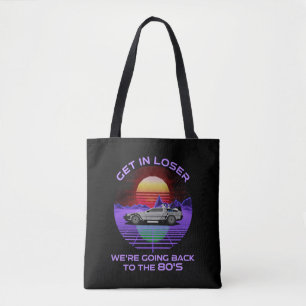 We gaan terug naar de 80's grappige. tote bag