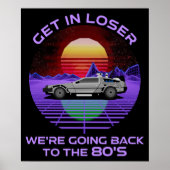 We gaan terug naar de 80's grappigste. poster (Voorkant)